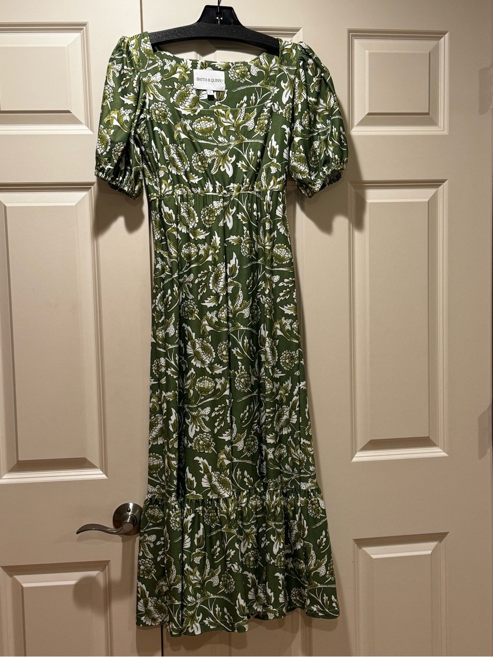 Green Floral women’s maxi dress Smith & Quinn